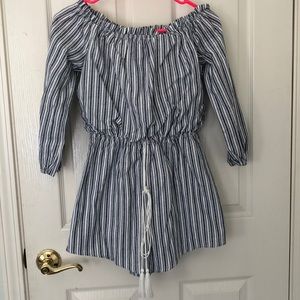 Off the shoulder Romper DONATING IF NOT SOLD TODAY